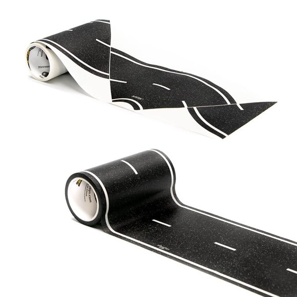 Road Tape InRoad Toys PlayTape de 30 pies x 10 cm con 12 curvas