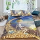 thumbnail image 2 of El Imaginario Conjunto de sábanas temático, trío de piezas, cómodo y amigable con la piel, diseño único, regalo de decoración para el hogar para familiares, amigos y fans, 90 cm * 190 cm, 2 of 6
