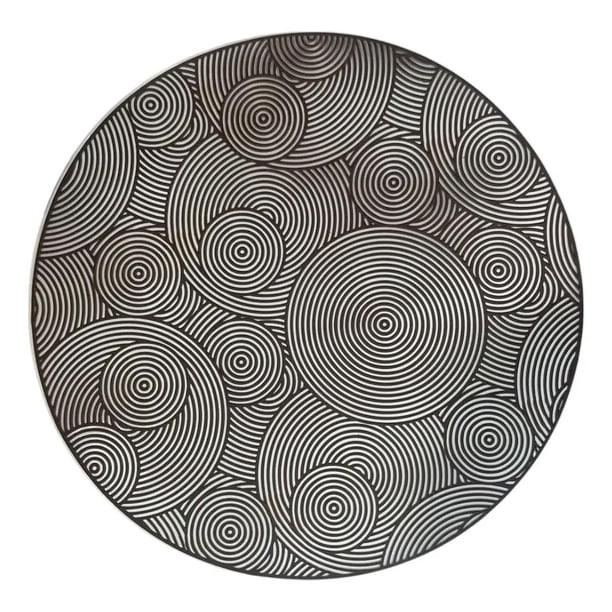 Set 6 Individuales De Mesa Pack 6 Modelo Circulos Circle marron