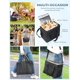 thumbnail image 5 of Organizador de maletero Oasser con bolsa térmica de 95 L, capacidad de 50 kg, 5 of 8