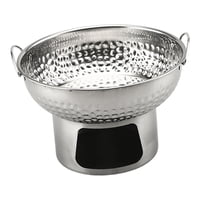Magideal - Olla Caliente Mini Olla Portátil Tailandesa Para Fondue De Acero Inoxidable Con Construcción Duradera Para Cocción Uniforme Adecuado Para Sopa Tom Yu Plateado