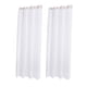 thumbnail image 5 of 2 Uds. Cortina Transparente Con Ojales, Cortina Impermeable Para Patio, Cortinas De Gasa Para Privacidad, 5 of 5