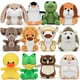 thumbnail image 1 of Set de animales de peluche Safari 12 piezas - Tiger Elephant Lion +, 1 of 3