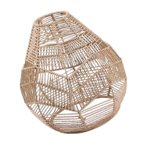 Ioensy - Pantalla De Lámpara Colgante De Ratán Tejido Para Cocina, Isla, Hotel, Dormitorio, Estilo B