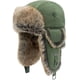 thumbnail image 1 of Gorro de aviador de piel sintética cálido, gorro de esquí de caza de soldado ruso con orejeras para hombres y mujeres, 1 of 6