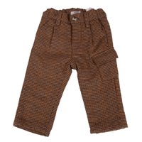 Pantalón Bebé Niño Café Pillin