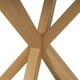 thumbnail image 3 of Mesa Redonda Equiz Wood 100cm | Patas X | Comedor u Oficina, 3 of 4