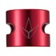 thumbnail image 1 of Abrazadera para patinete Envyscooters de 2 pernos, sobredimensionada, roja, 1 of 3