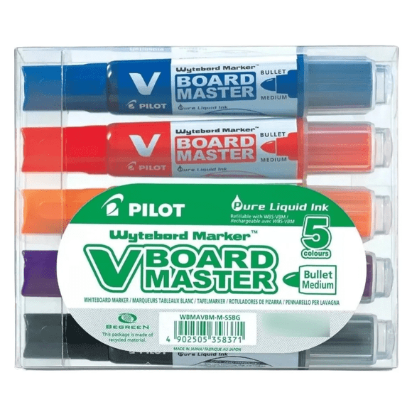 Marcadores Pizarra Recargables Pilot V Board Master X5 U