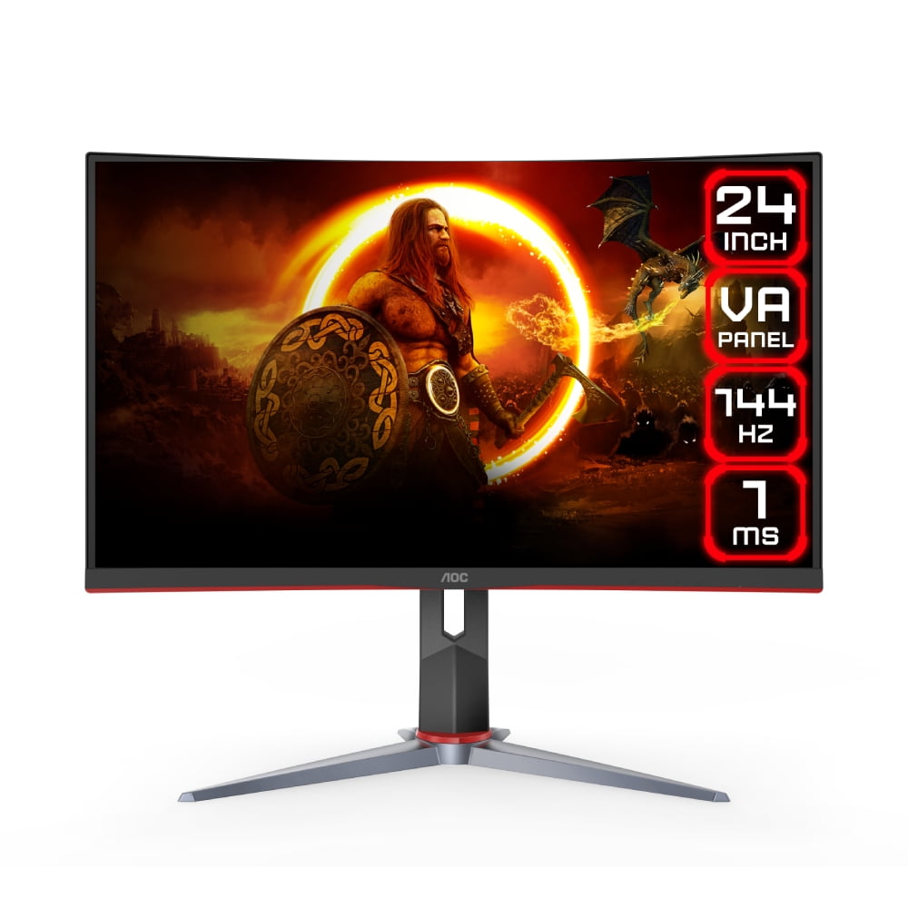 Aoc - Monitor Gamer 24" C24g2 Va Full Hd 165hz