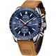 thumbnail image 1 of Reloj Benyar Hombre Cronógrafo 45mm Cuarzo Cuero Impermeable, 1 of 3