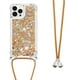 thumbnail image 2 of Funda FOXDOCK para iPhone 13 Pro Max con Cuerda Ajustable, Brillo Líquido, Protección Antigolpes y Lente – Ideal para Regalo, 2 of 6