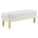 thumbnail image 2 of Banqueta Wood 2c Felpa 05 Crudo, 2 of 4