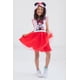 thumbnail image 2 of Vestido Disney Minnie Mouse de malla para niñas pequeñas, color rosa, talla 4, 2 of 5
