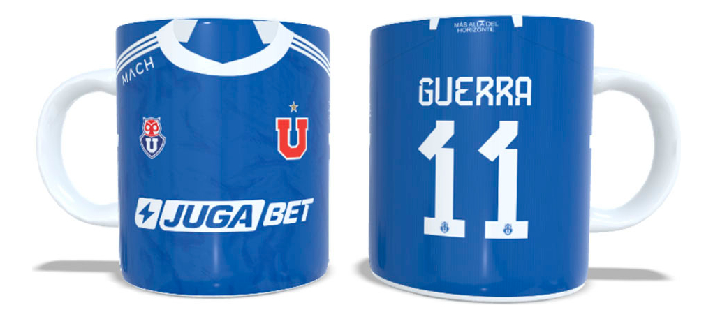 Arumistorechile - Tazon Taza + Porta Vaso U De Chile 2024 Nicolás Guerra