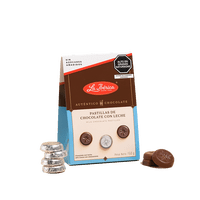Chocolates La Ibérica - Pastillas De Chocolate Con Leche Sin Azúcar 150G La Ibérica