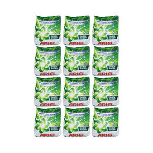 Pack 12 Detergente Ariel En Polvo Doble Poder 700G Cu, Rinde Más