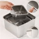 thumbnail image 4 of Cuenco de acero inoxidable para perros, cuenco grande para comida de perros, cuenco grande para agua y comida de perros para exteriores, cuenco duradero para comida de perros, 4 of 5