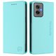 thumbnail image 3 of Funda Billetera con Soporte para Motorola Moto G55 5G Bloqueo RFID Plegable Verde menta, 3 of 5