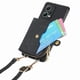thumbnail image 5 of Funda Tipo Cartera con Correa Cruzada para Xaiomi Redmi Note 12 5G Protección Contra Golpes Negro, 5 of 6