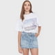thumbnail image 4 of Falda Mujer Denim Cinturón Azul Corona, 4 of 5