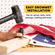 thumbnail image 2 of Washer General Tools 1261-4 - Recambio con ojales (13 mm, 24 juegos), 2 of 6