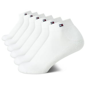 Calcetines Tommy Hilfiger Para Mujer, Paquete De 6 Cojines Deportivos Con Diseño De Bandera
