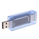 thumbnail image 4 of probador de la batería 3v-9v usb cargador de capacidad de potencia prueba de voltaje medidor de corriente, 4 of 5