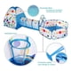 thumbnail image 4 of Juguete Carpa 3 En 1 Tunel Piscina De Pelotas Infantil Azul, 4 of 4