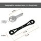 thumbnail image 3 of Organizador negro de 14 llaves EM Premium Products, 3 of 5