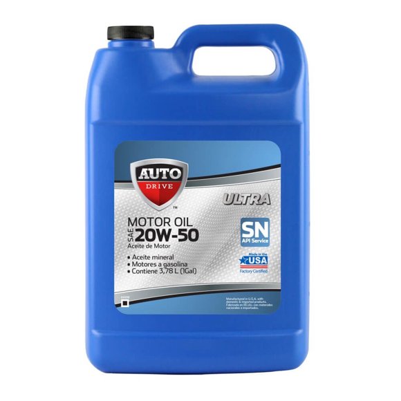 Aceite de Motor Mineral 20W-50 Gasolina 3.78 Lts
