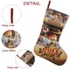 thumbnail image 5 of Max y los Caballeros de la Media Noche Tema: Calcetines de Navidad, fino lino blanco para colgar en escaleras y chimenea, decoración navideña para el hogar, regalo de Navidad.54cm×38cm, 5 of 5