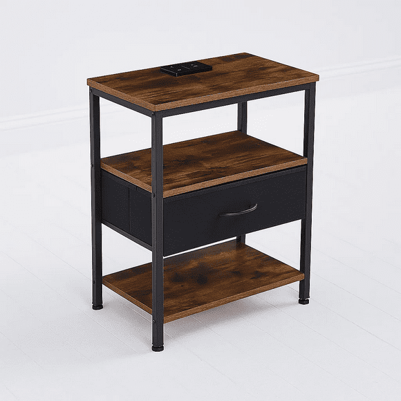 Velador Estilo Indusctrial Blackwood