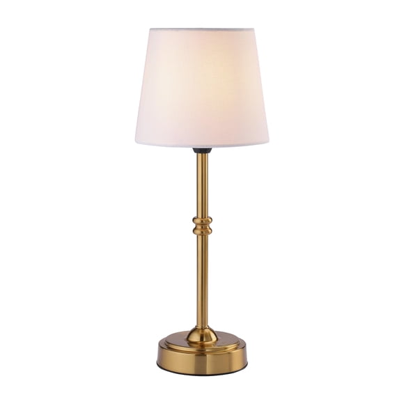 Lámpara de Mesa O'Bright Seraph LED Inalámbrica con Regulador Latón Antiguo