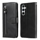 thumbnail image 5 of Funda con Cremallera para Samsung Galaxy A56 5G, Carcasa Cartera de Cuero PU con Soporte y Tarjetero, 5 of 6