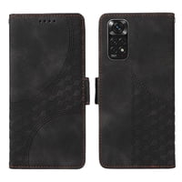 Carcasa Foxdock Xiaomi Redmi Note 11S 4G De Cuero Pu, Diseño Acolchado Clásico, Protección Contra Caídas Y Rayones