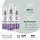thumbnail image 2 of Spray de baño Mist N' Go de Omaze, eliminador de olores, lavanda, 60 ml, 2 of 7
