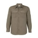 thumbnail image 2 of Camisa Outdoor Trekking Hombre Ripstop Protección Uv+50  Verde Musgo, 2 of 8