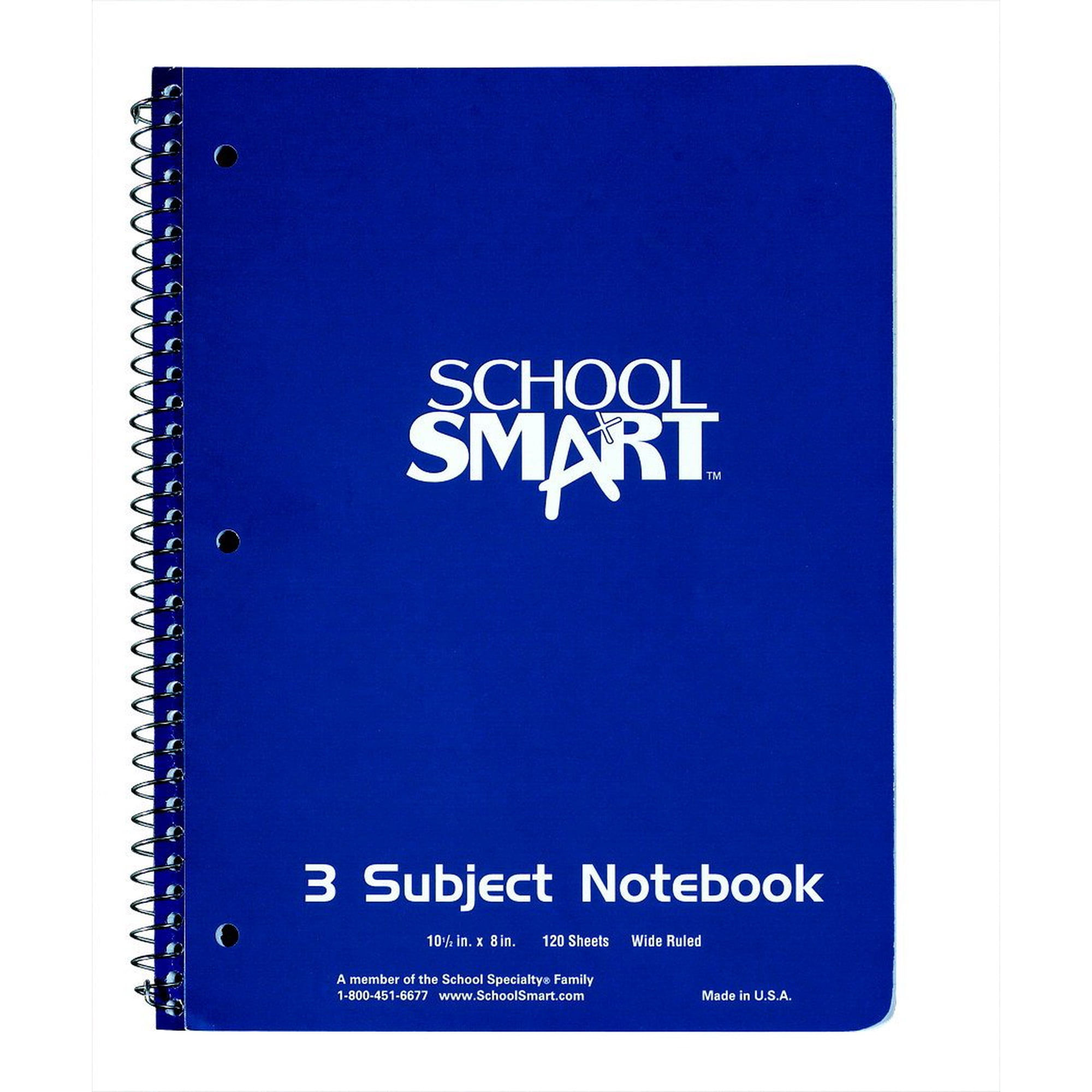 Notebook School Smart Spiral 1 Asignatura Reglado Por La Universidad