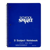 Notebook School Smart Spiral 1 Asignatura Reglado Por La Universidad