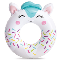 Flotador Inflable Redondo Intex Gatito 76 Cm Cute Animal