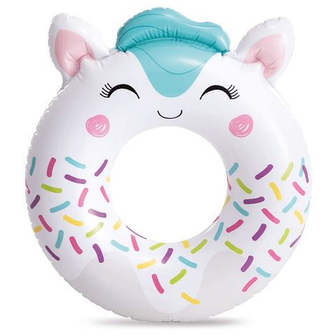 Flotador Inflable Redondo Intex Gatito 76 Cm Cute Animal