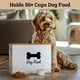 thumbnail image 3 of Contenedor hermético para alimento de perro HB Design Co. 15 lb blanco, 3 of 6