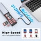 thumbnail image 3 of Lector de tarjetas SD AboveTek USB 3.1 de alta velocidad tipo C UHS-II, 3 of 3