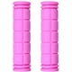 thumbnail image 1 of Puños de manillar de bicicleta, 2 piezas, suaves, para BMX, MTB, bicicleta de carretera, montaña, scooter, manillar de goma, agarre para niños y niñas (rosa), 1 of 7