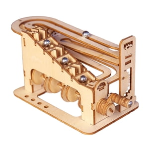 Bothyi - Kits De Construcción De Modelos Marble Run, Rompecabezas De Madera 3D Para Niños, Niñas Y Niños