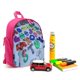 thumbnail image 3 of Alfabeto Lore Mochila Escolar para Niños y Niñas, Mochila Infantil Ligera de Alta Calidad, Grande y Duradera ROSA, 3 of 6