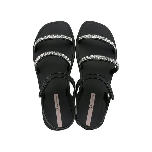 Sandalia Mujer Negro Cristal 2 Ipanema