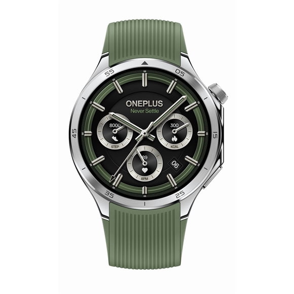 Reloj inteligente OnePlus Watch 3 Emerald Titantium de 32 GB con Wear OS