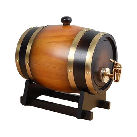 Bothyi - Barril De Vino Con Soporte, Dispensador De Barril